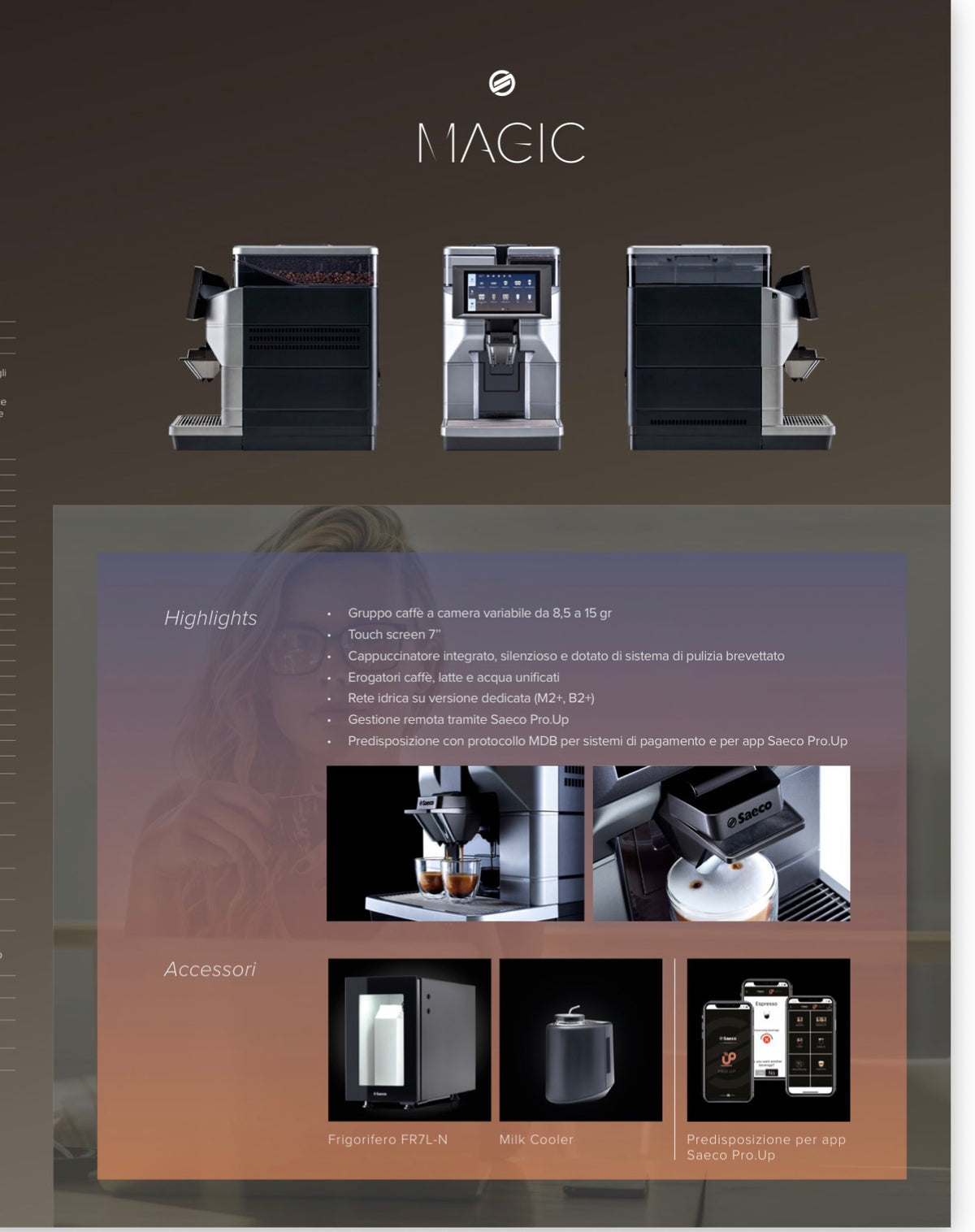 Saeco magic M1 120V